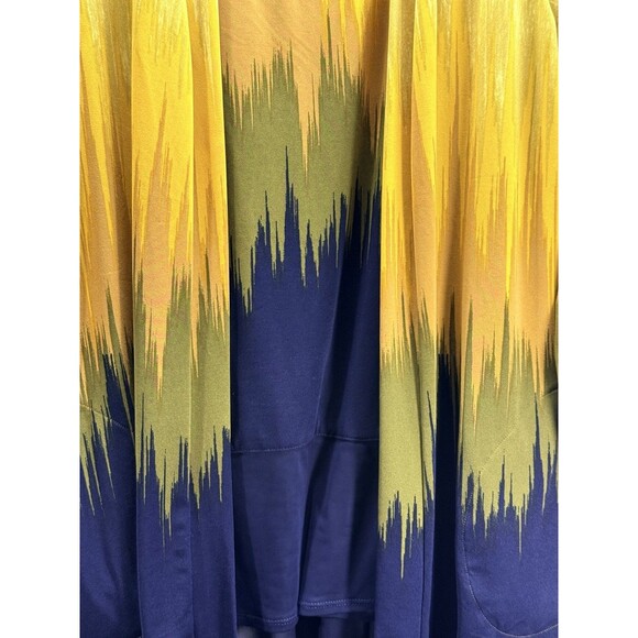 Attitudes By Renee Jersey Mesh Trim Tank And Cardigan Ombre Set Size Large - Picture 4 of 15